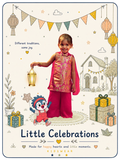 Rani Pink Banarasi silk lehenga for girls – Pachikko festive Diwali kidswear