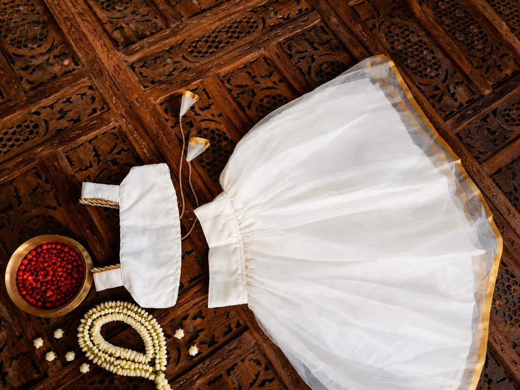 Organza skirt and top