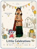 Hara Rani - Kids Festive Wear(Banarasi Silk)