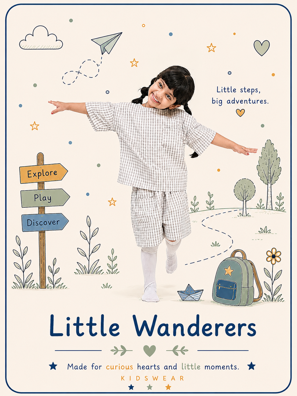 Little Wanderers - Grey